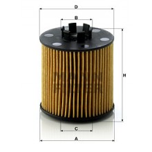 HU 712/6 X MANN Фильтрующий элемент